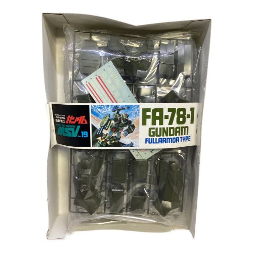 BANDAI (バンダイ) プラモデル MSV1/60 シリーズNo3 ガンダム フルアーマータイプ FA-78-1 618075-0001330-2200