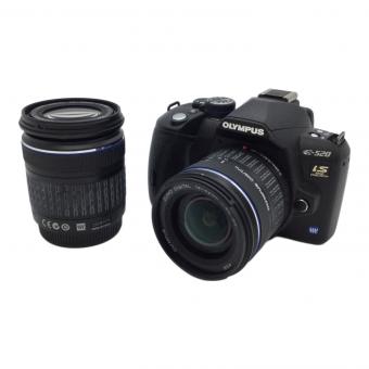 OLYMPUS (オリンパス) デジタル一眼レフカメラ レンズキット 表面ヨゴレ有・動作確認済み E-520 1000万画素(有効画素) フォーサーズ 専用電池 コンパクトフラッシュ対応 100～1600 G26510019