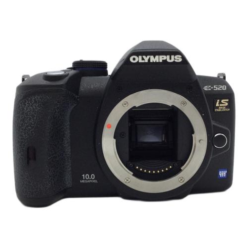 OLYMPUS (オリンパス) デジタル一眼レフカメラ レンズキット 表面ヨゴレ有・動作確認済み E-520 1000万画素(有効画素) フォーサーズ 専用電池 コンパクトフラッシュ対応 100～1600 G26510019