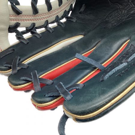 RAWLINGS (ローリングス) 軟式グローブ ネイビー×レッド HOH GOLD 外野