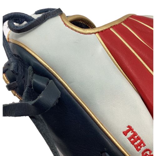 RAWLINGS (ローリングス) 軟式グローブ ネイビー×レッド HOH GOLD 外野用 左投げ用 GR8FHG7