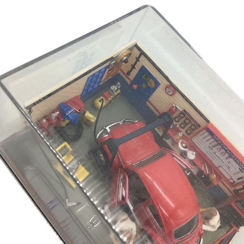 HONGWELL (ホンウェル) MiniRama 1/43 Volkswagen Beetle レッド ミニカービートル 工房ジオラマ D-90431