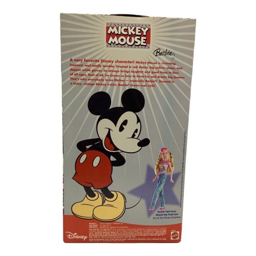 DISNEY (ディズニー) バービー人形 MATTEL H6468 MICKEY MOUSE