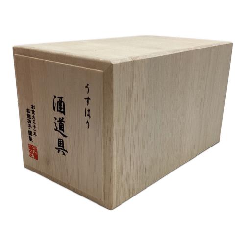 松徳硝子 (ショウトクガラス) グラス うすはり 5Pセット
