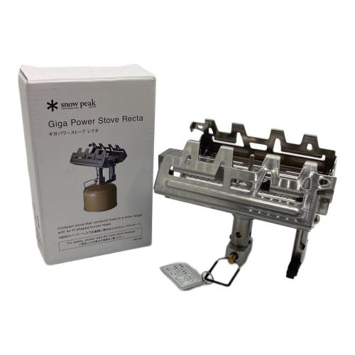 Snow peak (スノーピーク) シングルガスバーナー PSLPGマーク有 GS-150 使用燃料【OD缶】