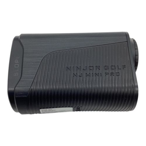 NINJOR GOLF (ニンジャーゴルフ) ゴルフ距離測定器 ブラック NJ MINI PRO