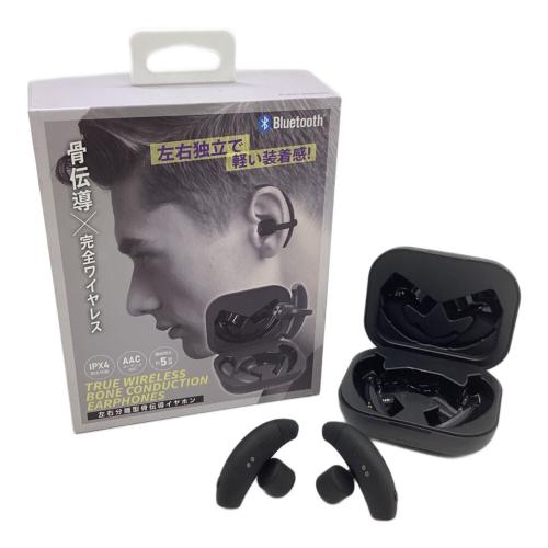 骨伝導ワイヤレスイヤホン PT-BCE1-BK
