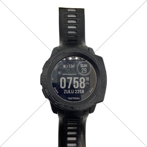 GARMIN (ガーミン) Instinct Dual Power Tactical Edition キズ・ヨゴレ有 010-02293-44 程度:Bランク -