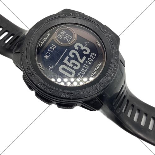 GARMIN (ガーミン) Instinct Dual Power Tactical Edition キズ・ヨゴレ有 010-02293-44 程度:Bランク -