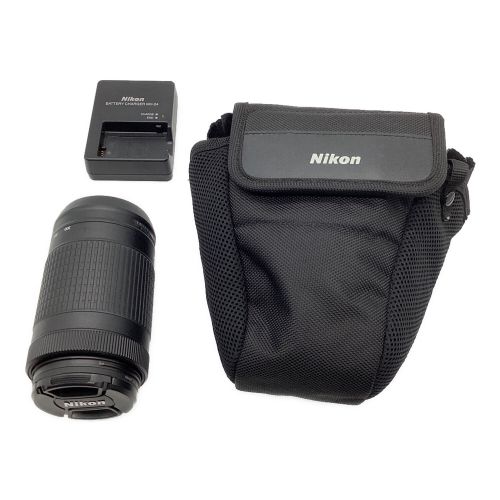 Nikon (ニコン) デジタル一眼レフカメラ ダブルズームキット D5300 2416万画素(有効画素) APS-C 専用電池 SDXCカード対応 2362683