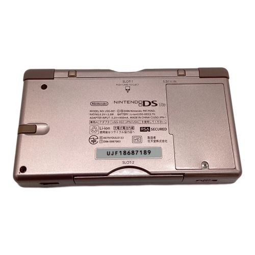 Nintendo (ニンテンドー) NintendoDSLite 画面キズ有 USG-001 動作確認済み UFJ18687189