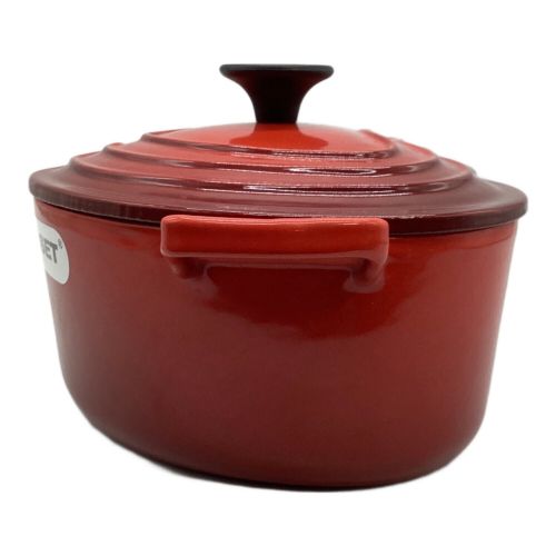 LE CREUSET (ルクルーゼ) ココット・ダムール 18cm レッド ハート型