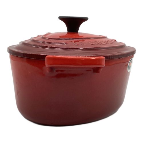 LE CREUSET (ルクルーゼ) ココット・ダムール 18cm レッド ハート型