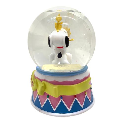 SNOOPY (スヌーピー) オルゴール付きスノードーム バライロノジンセイ