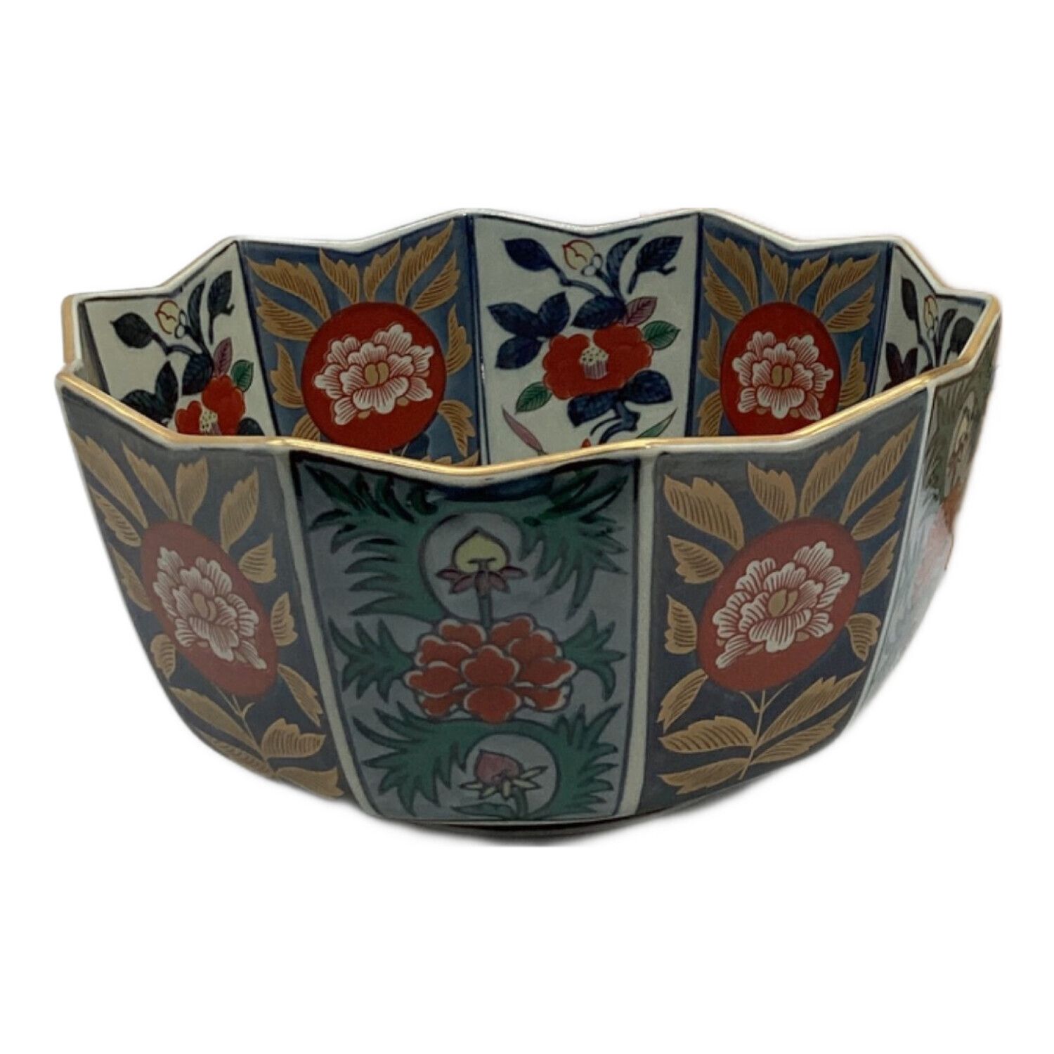 有田焼 (アリタヤキ) 剣先鉢 林九郎 内外椿花紋｜トレファクONLINE