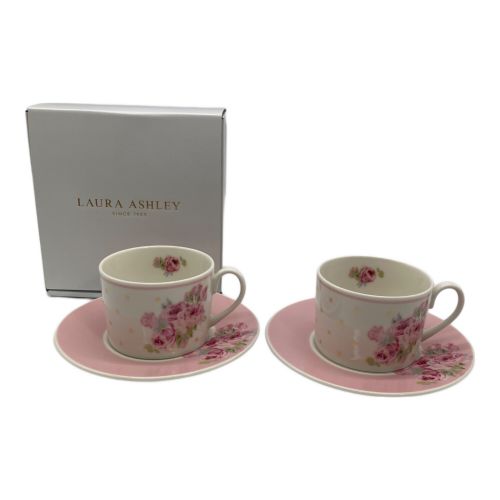 LAURA ASHLEY (ローラ アシュレイ) カップ&ソーサー 2Pセット