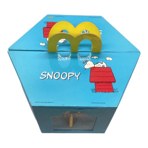 SNOOPY (スヌーピー) フィギュア 2003年スヌーピーフィギュアセットコレクターキットワールドツアー マクドナルド