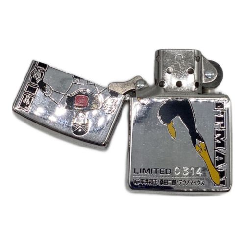 ZIPPO 1988年製 エイトマン LIMITED 0314 携帯灰皿付き