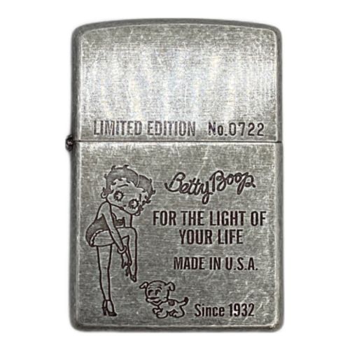 ZIPPO LIMITED EDITION NO.0722 BETTYBOOP 1000個限定品