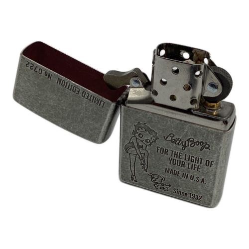 ZIPPO LIMITED EDITION NO.0722 BETTYBOOP 1000個限定品
