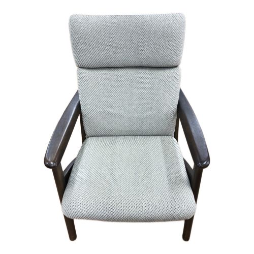 浜本工芸 (ハマモトコウゲイ) リクライニングチェアー グレー×ブラウン 204 No.8000