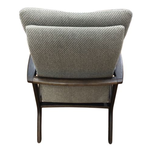 浜本工芸 (ハマモトコウゲイ) リクライニングチェアー グレー×ブラウン 204 No.8000