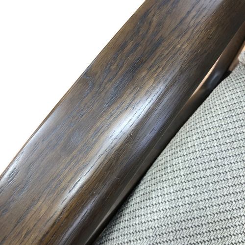 浜本工芸 (ハマモトコウゲイ) リクライニングチェアー グレー×ブラウン 204 No.8000