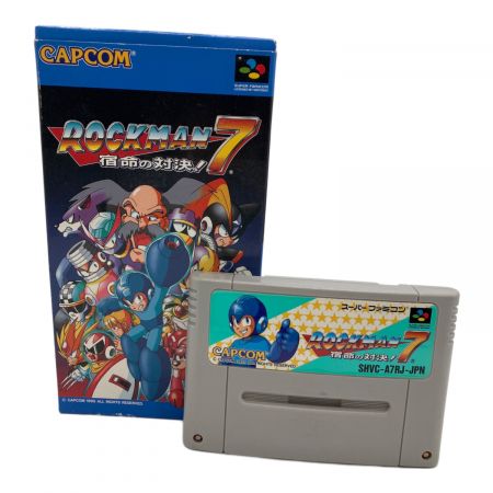 CAPCOM (カプコン) ファミコン用ソフト ロックマン7 -｜トレファクONLINE