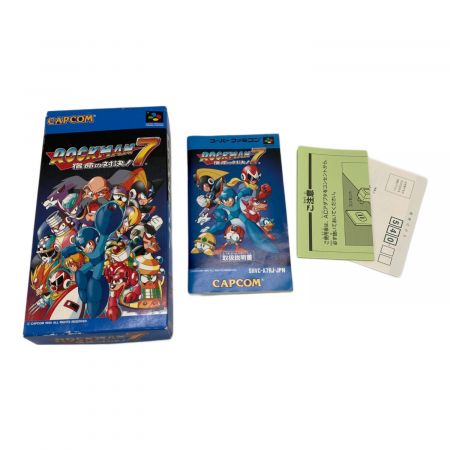 CAPCOM (カプコン) ファミコン用ソフト ロックマン7 -｜トレファクONLINE