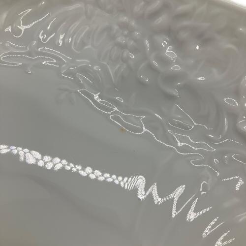 Herend (ヘレンド) オーバルディッシュ ※保管ヨゴレ有 バロックホワイト