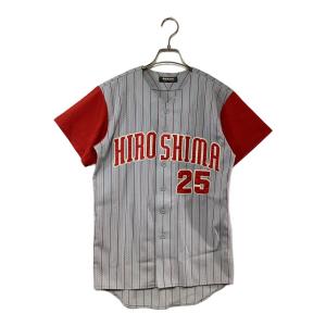 DESCENTE (デサント) 応援グッズ Sサイズ グレー×レッド 新井貴浩 広島東洋カープ ユニフォーム HTC-0201