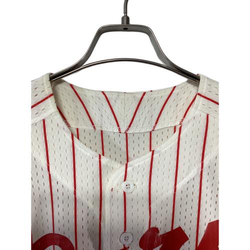 MIZUNO (ミズノ) 応援グッズ SIZE L ホワイト×レッド 広島東洋カープ ユニフォーム D-13B4