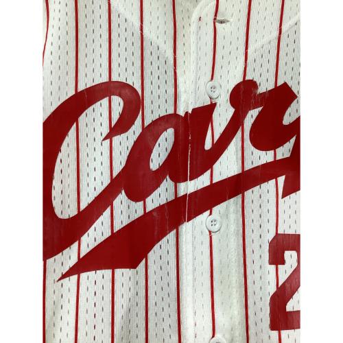 MIZUNO (ミズノ) 応援グッズ SIZE L ホワイト×レッド 広島東洋カープ ユニフォーム D-13B4