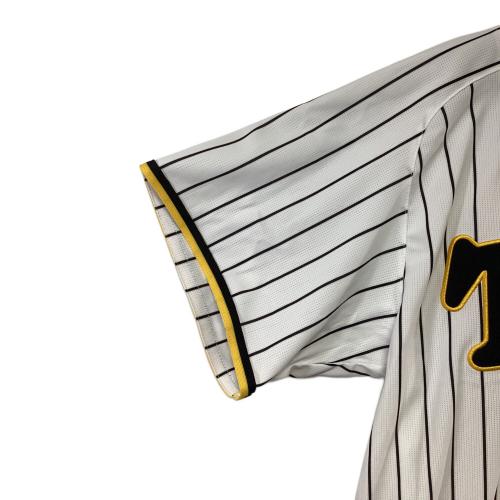 阪神タイガース (ハンシンタイガース) 応援グッズ SIZE L ホワイト×ブラック×イエロー 山本泰寛 ユニフォーム 395080522