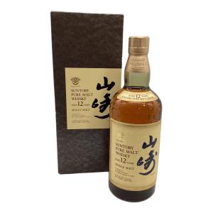 サントリー ジャパニーズウィスキー 750ml 山崎 12年 未開封