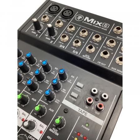 MACKIE (マッキー) コンパクトアナログミキサー ACアダプタ付き MIX8