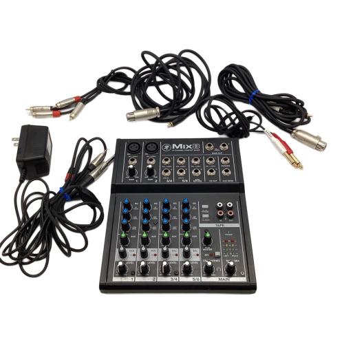 MACKIE (マッキー) コンパクトアナログミキサー ACアダプタ付き MIX8