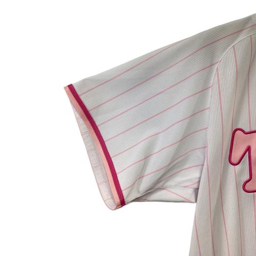 阪神タイガース (ハンシンタイガース) 応援グッズ Mサイズ ピンク×ホワイト カラーレプリカユニフォーム