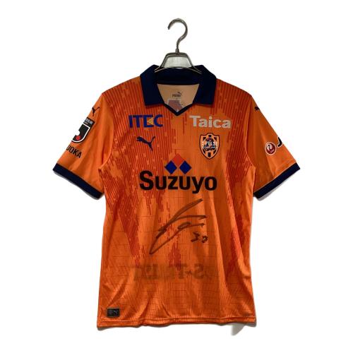 清水エスパルス (シミズエスパルス) オーセンティックユニフォーム メンズ SIZE XL オレンジ 2023シーズン サイン付 705812