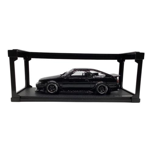 モデルカー 1/18 RWB AE86 Black ignitionモデル
