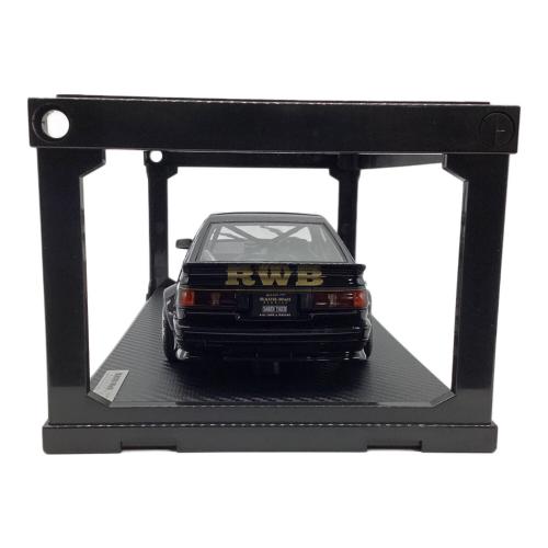 モデルカー 1/18 RWB AE86 Black ignitionモデル