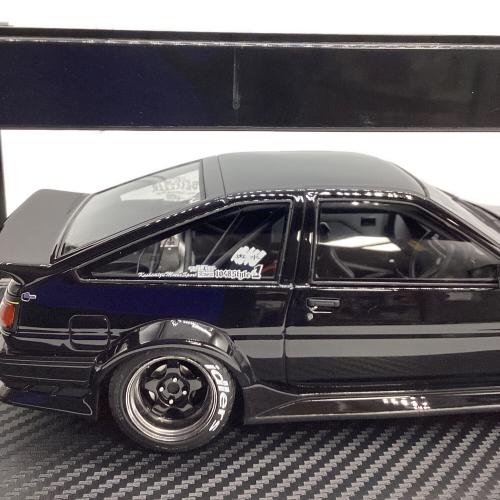 モデルカー 1/18 RWB AE86 Black ignitionモデル