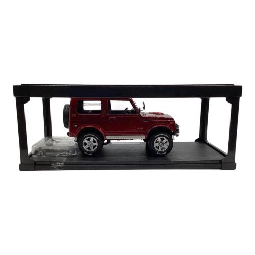 モデルカー 1/18 SUZUKI Jimmy(JA11) Red Metallic