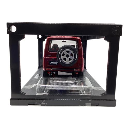 モデルカー 1/18 SUZUKI Jimmy(JA11) Red Metallic