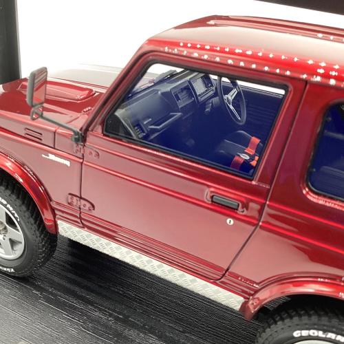 モデルカー 1/18 SUZUKI Jimmy(JA11) Red Metallic