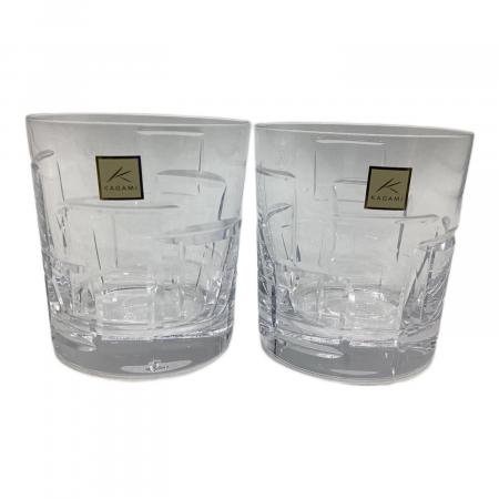 KAGAMI CRYSTAL (カガミクリスタル) ロックグラス TPS769-2781 2P