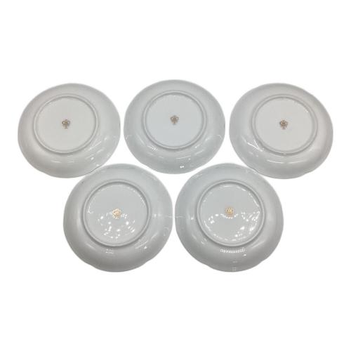 大倉陶園 (オオクラトウエン) プレート ブルーローズ(8211) 5Pセット