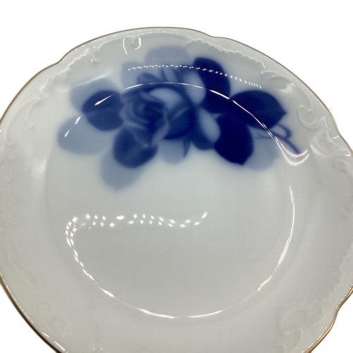 大倉陶園 (オオクラトウエン) プレート ブルーローズ(8211) 5Pセット