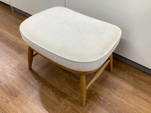 柏木工 (カシワモッコウ) オットマン アイボリー 73 OC53 シビル