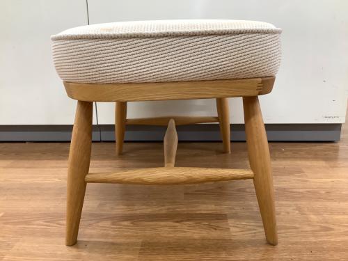 柏木工 (カシワモッコウ) オットマン アイボリー 73 OC53 シビル